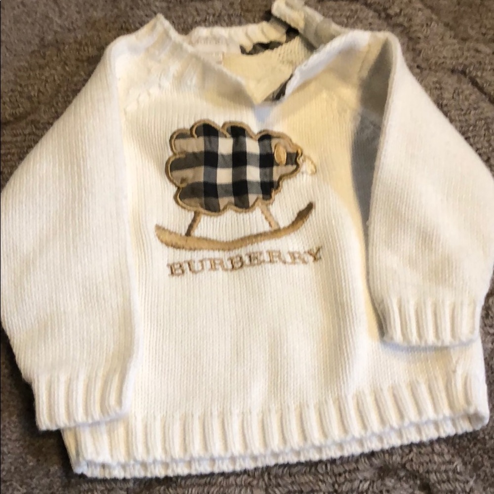 Burberry 6 month sweater